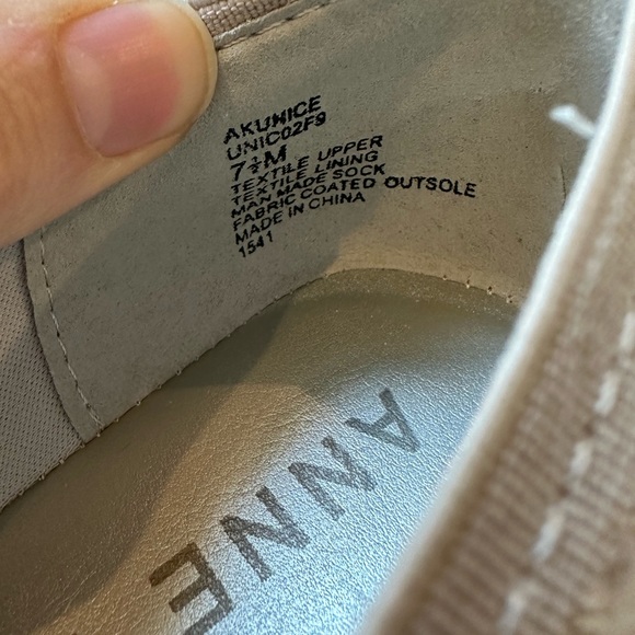 Anne Klein Women Flats Taupe Shoes Size 7.5 - Picture 8 of 8